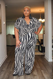 LuxE9 Zebra Pant Set