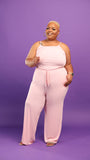 LuxE9 Breezy Jumpsuit Dusty Pink
