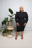 Classy Girl Midi Dress